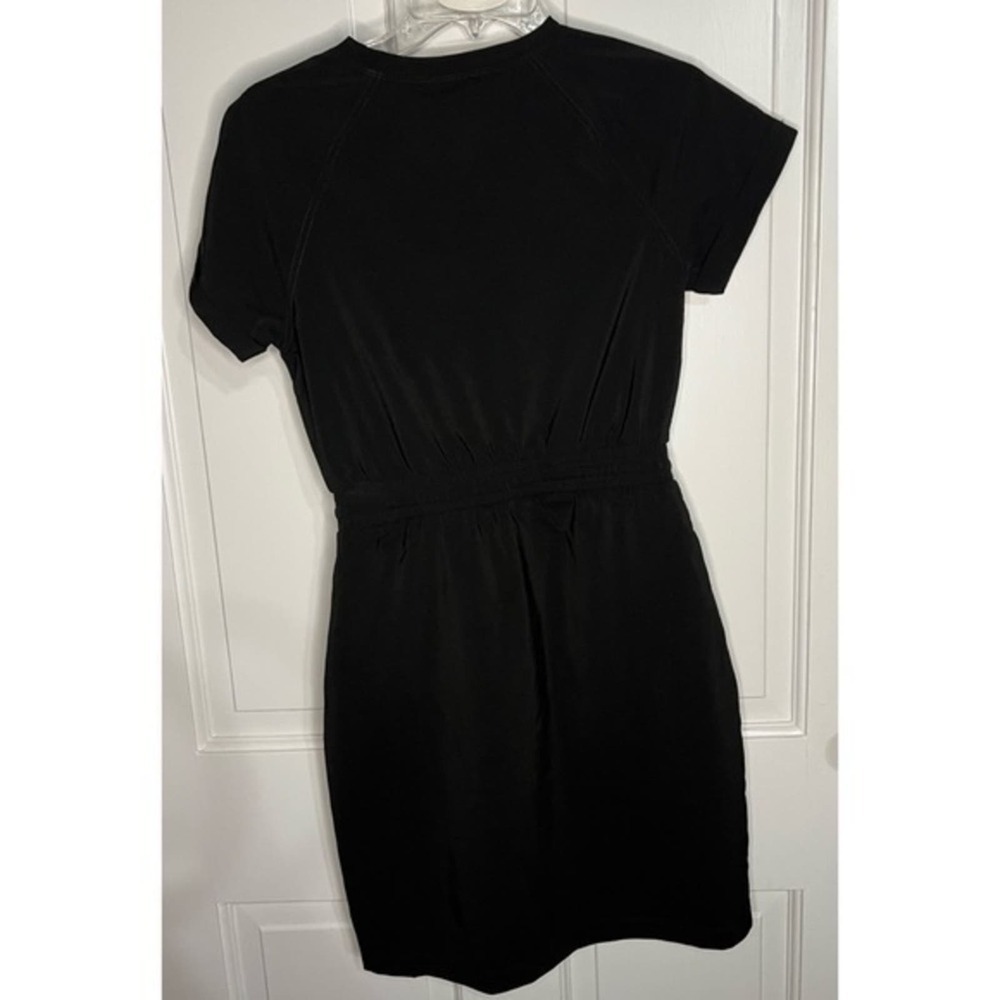 The North Face Never Stop Wearing Short Sleeve Drawstring Dress TNF Black XS NWT - Picture 5 of 6